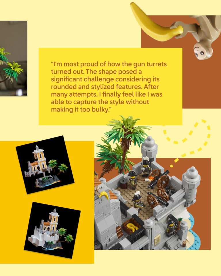 Designer Jesse Schultz (BallisticBricks) talks about Coconut Cape