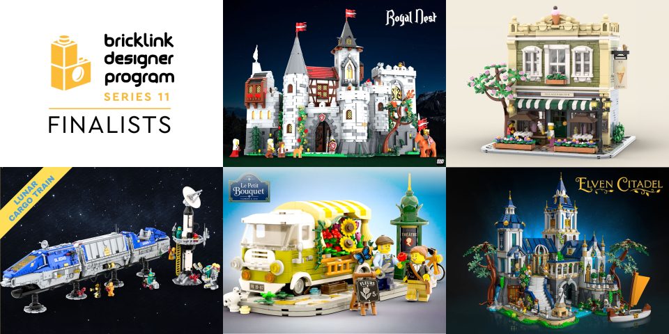 LEGO BrickLink Designer Program Series 11 Finalists