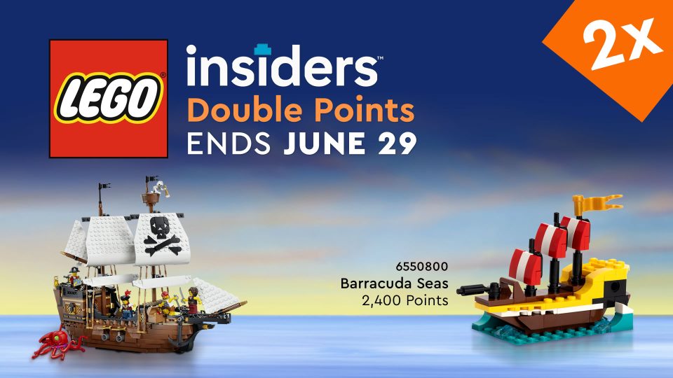 LEGO Insiders 2 x Points Ends 29 June 2026
