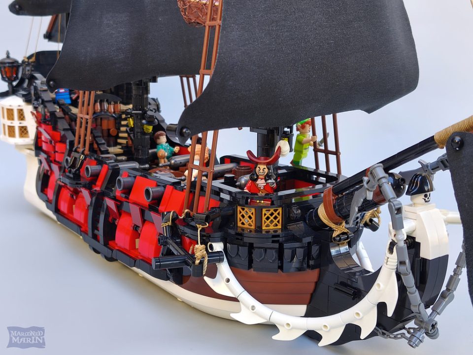 Click here to enlarge image Bow of the "Jolly Roger" by Marooned Maroon