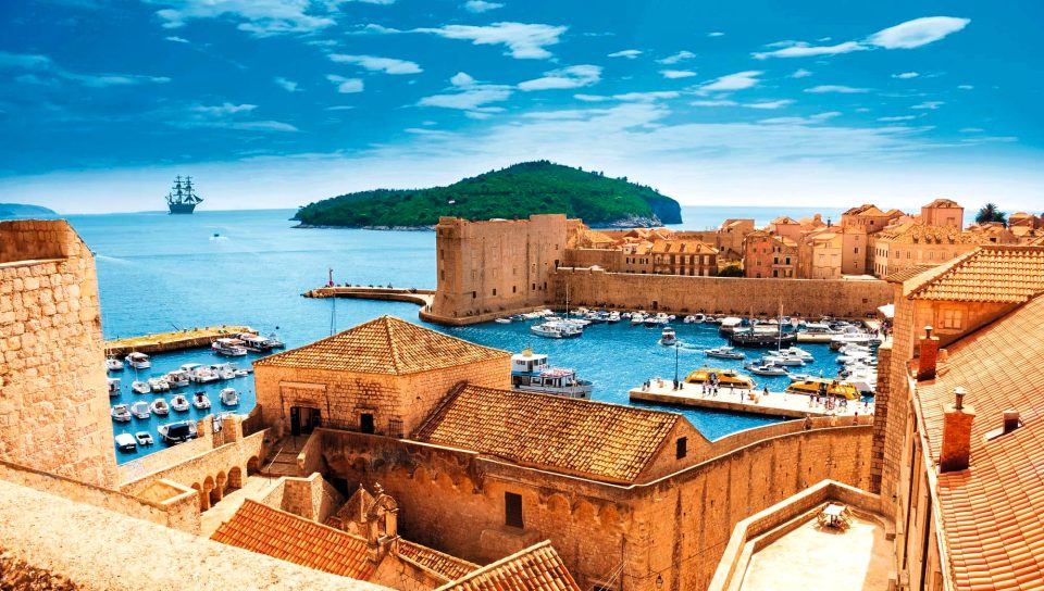 Click here to enlarge image View from Dubrovnik, Croatia