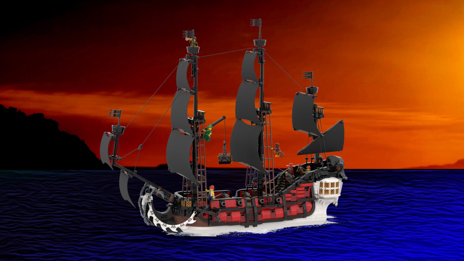 "Jolly Roger" by Marooned Marin