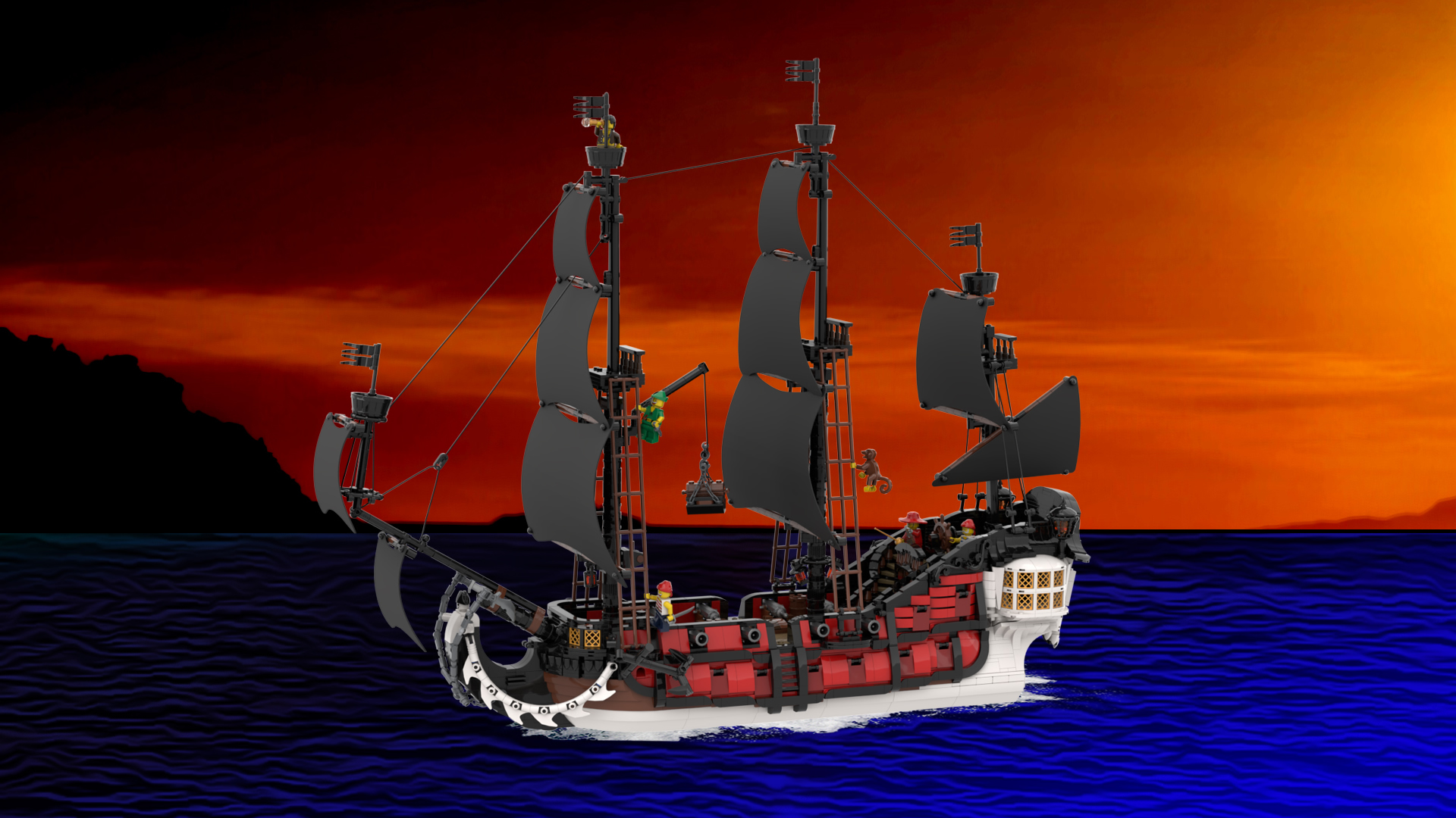 "Jolly Roger" by Marooned Marin