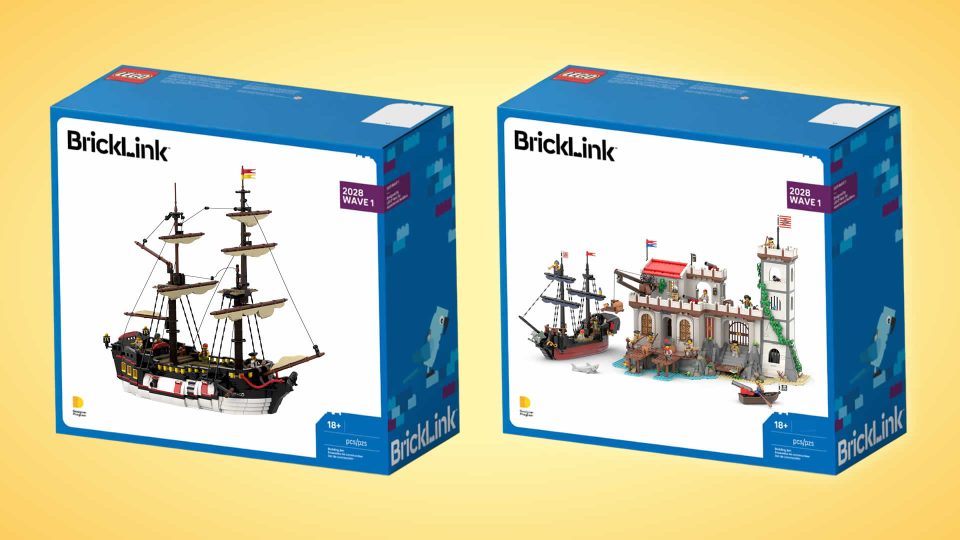 Click here to enlarge image LEGO Pirates designs in new Designer Program rebrand boxes