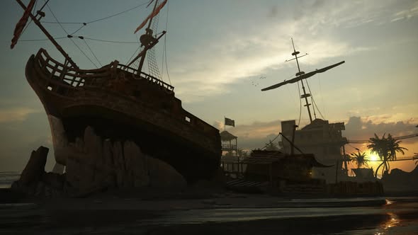 "Pirates of Barracuda Bay" by Cristian Boiardi