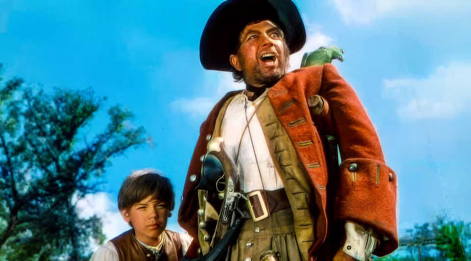 Robert Newton as Long John Silver