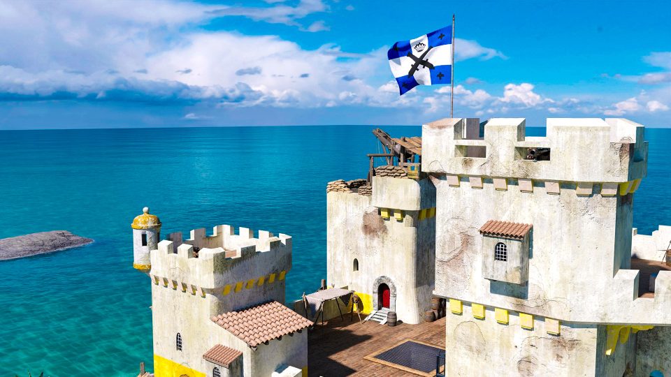 Eldorado Fortress re-imagined from above