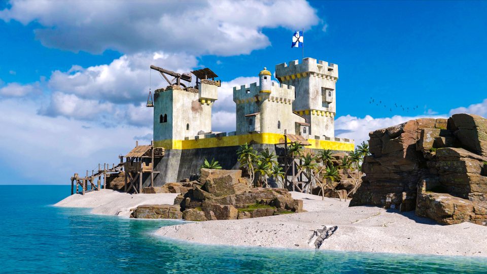 Eldorado Fortress re-imagined from behind