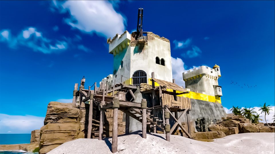 Eldorado Fortress' crane