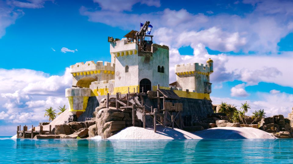 Eldorado Fortress re-imagined from the crane side