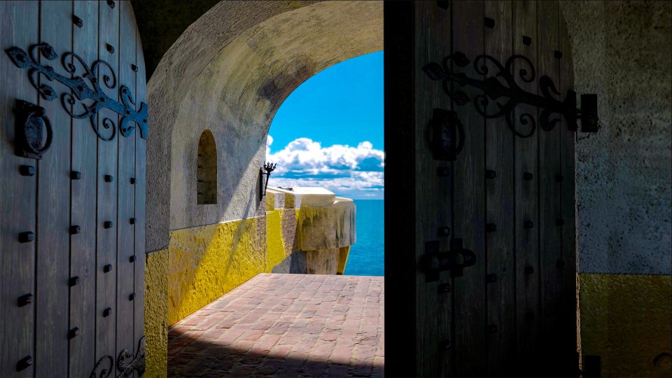 Main entrance of Eldorado Fortress