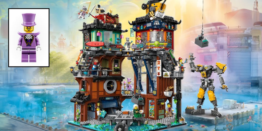 Click here to enlarge image Dorama minifigure from NINJAGO set 71837 City Workshops