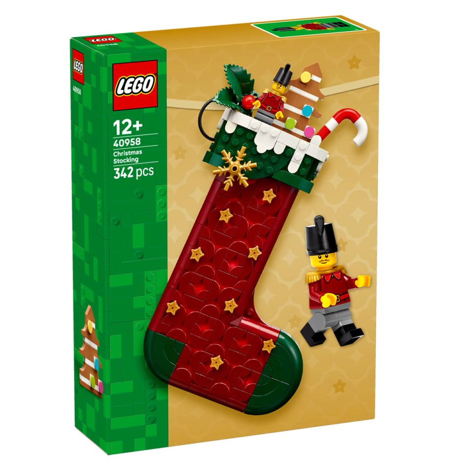 Front of the box for 40958 Christmas Stocking
