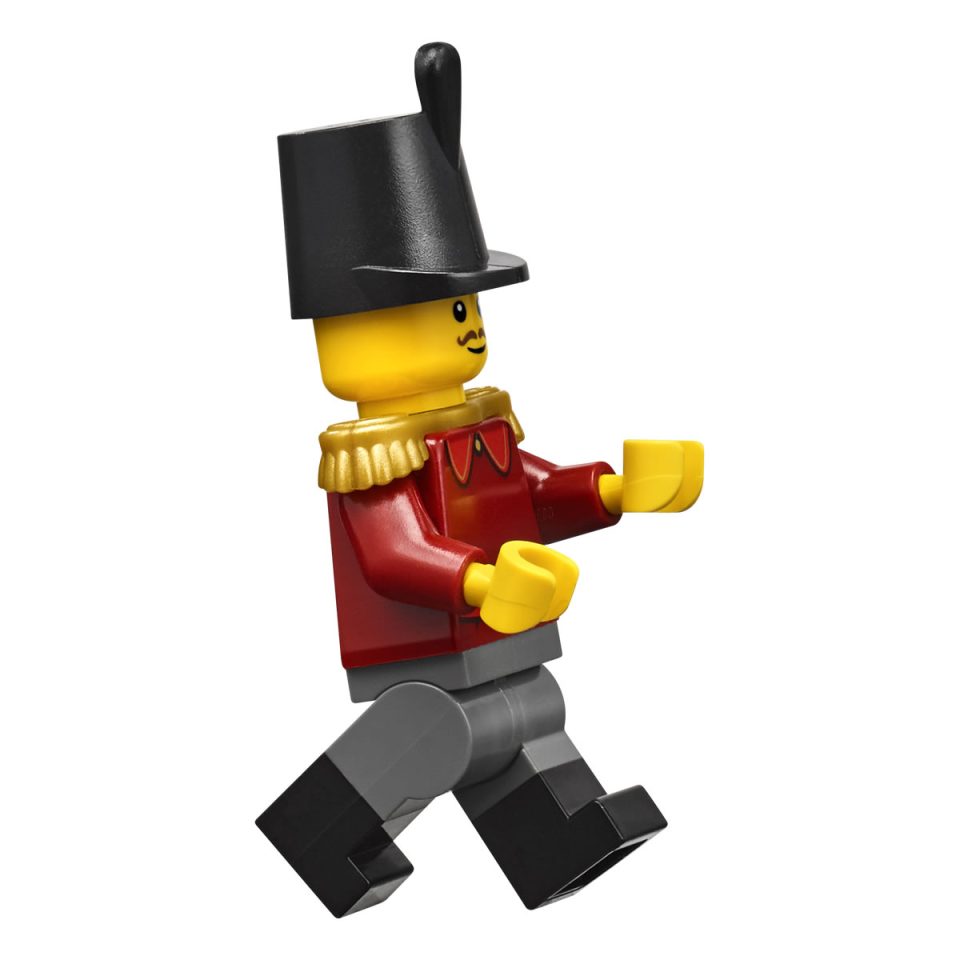 Side view of Imperial minifig included with 40958 Christmas Stocking