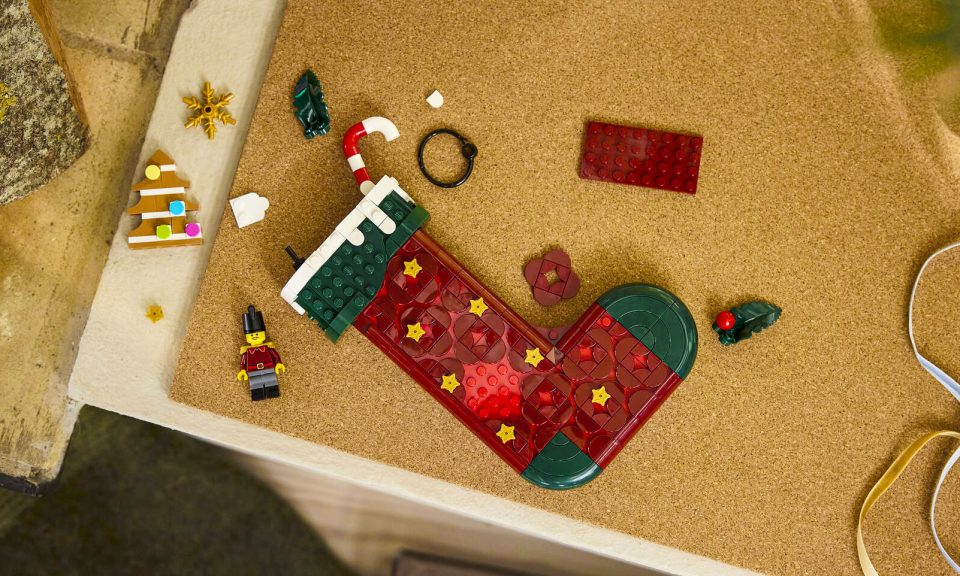 Wide shot lifestyle of 40958 Christmas Stocking 