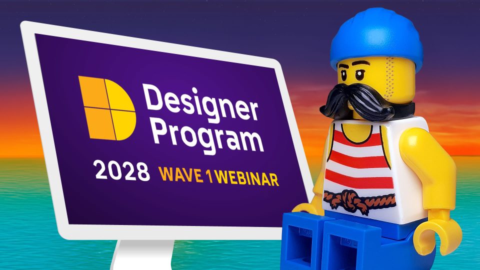 Port watching the BrickLink Designer Program Series 11 Webinar