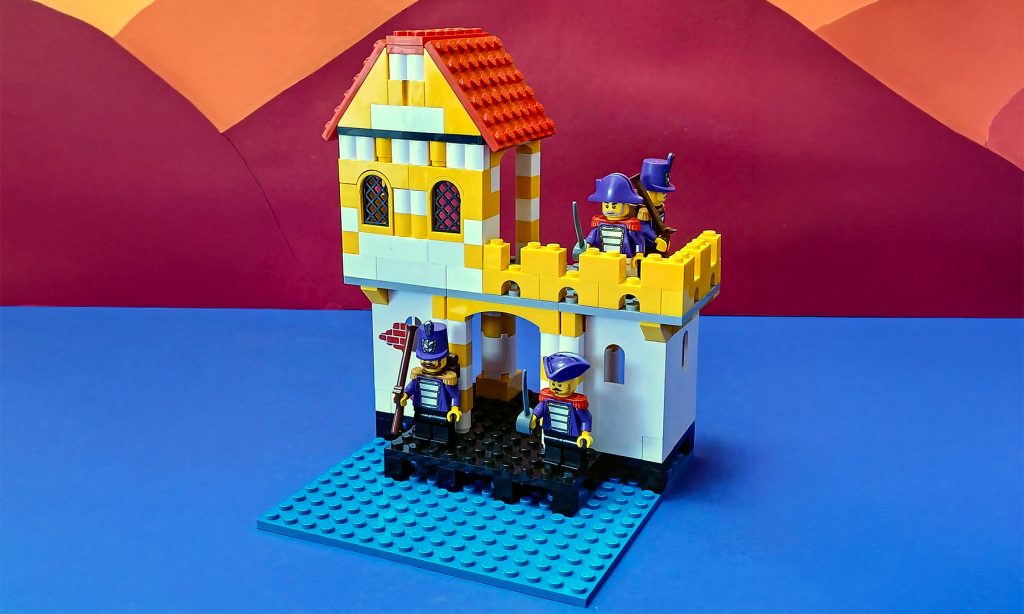 Click here to enlarge image "Praetorian Guard Outpost" by brickmaester
