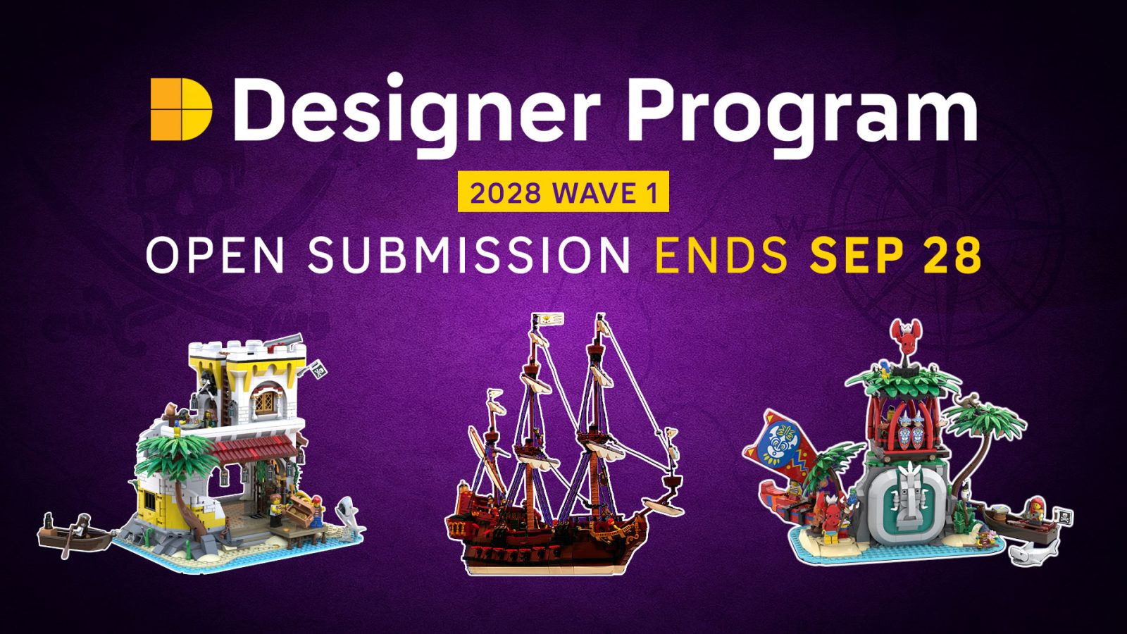 Designer Program 2028 Wave 1: Open Submission Ends 28 September