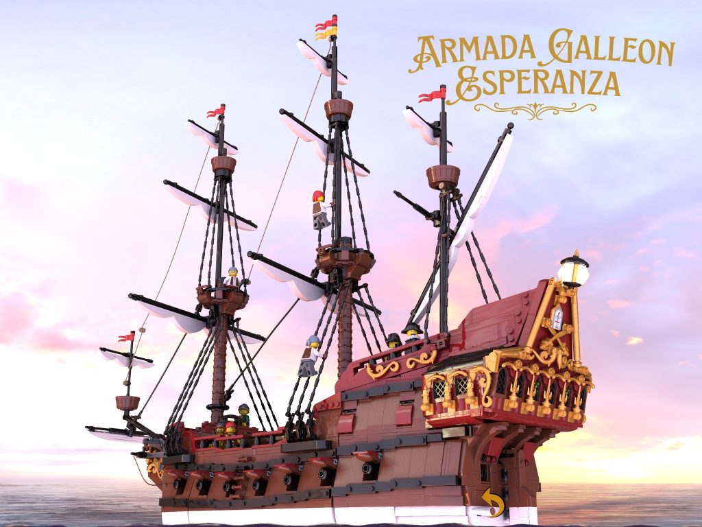 "Armada Galleon Esperanza" by BrickPerfection