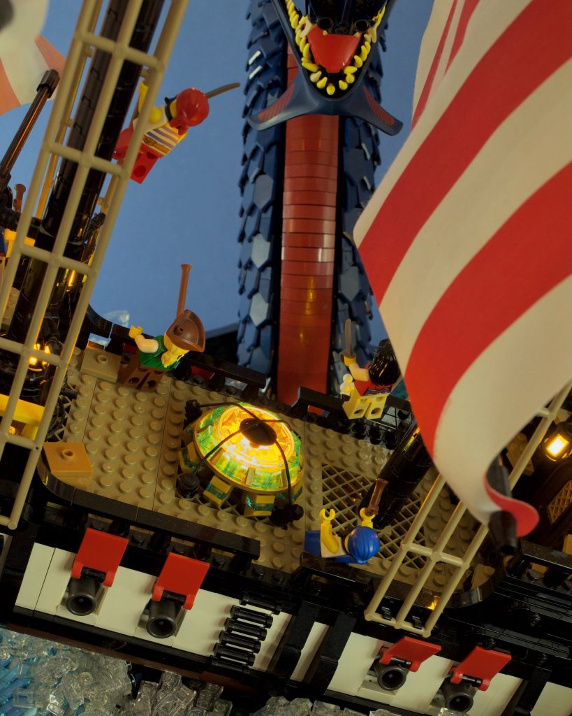 Deck of the Black Seas Barracuda in "Wrath of the Oceans Eye" by Joel Short