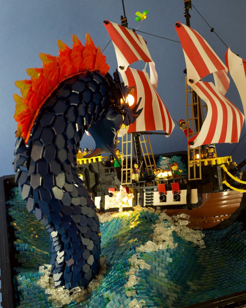 Wrath of the Oceans Eye - Joel Short - LEGO Sea Serpent Attacks Black Seas Barracuda