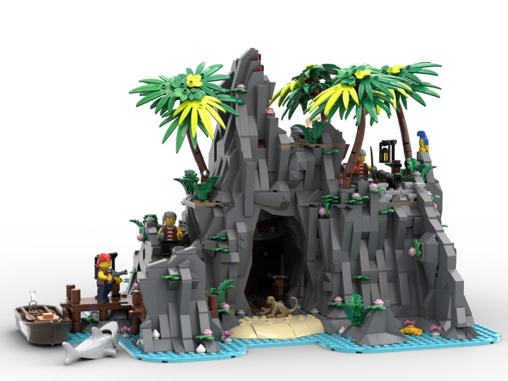 "Diamond Rock" by MozBricks