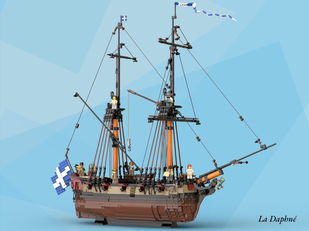 "La Daphné - A Renegade Brig" by tskang