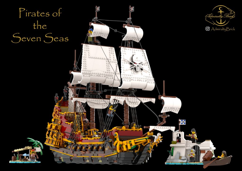 "Pirates of the Seven Seas" by AdmiraltyBrick