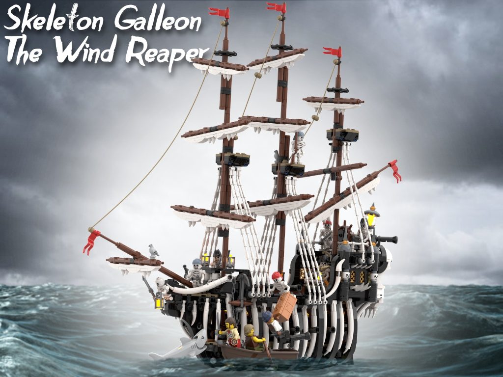 "Skeleton Galleon The Wind Reaper" by hautti5