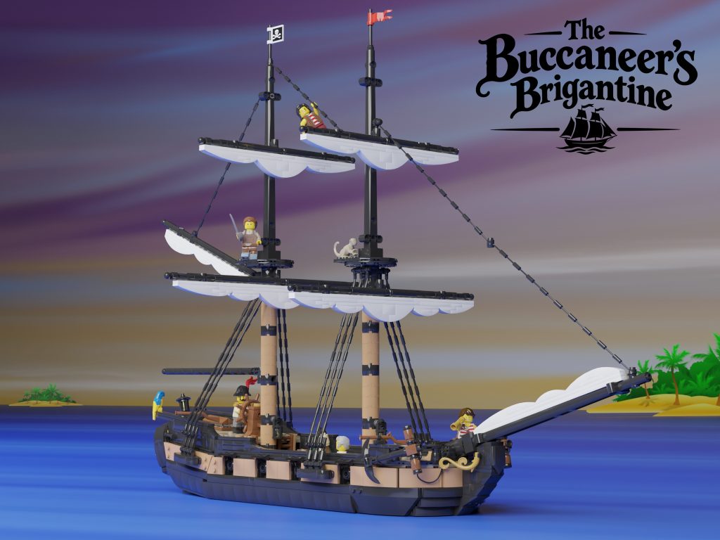 "The Buccaneer's Brigantine" by Krackenator