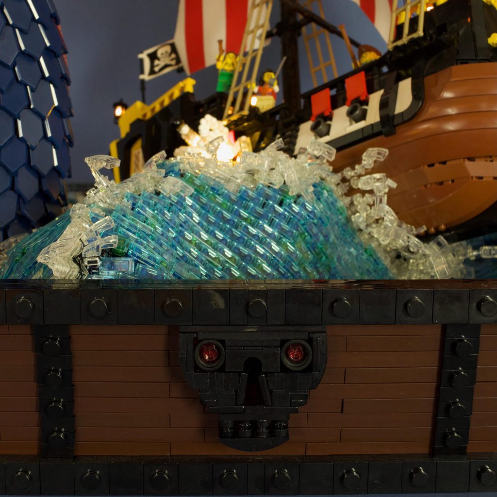 Treasure chest base of "Wrath of the Ocean's Eye" by Joel Short