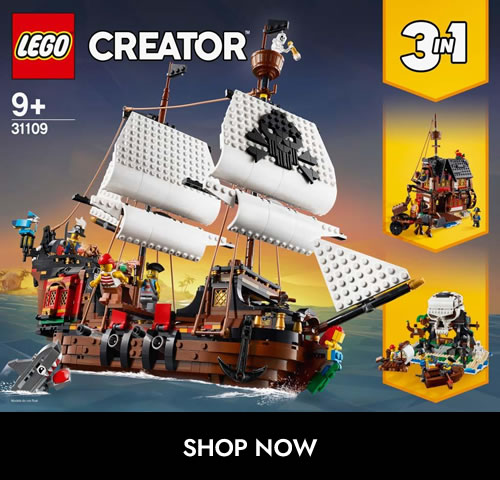 3 in 1 Creator 31109 Pirate Ship