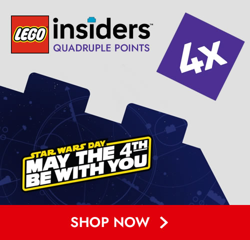 Starwars Day LEGO Insiders Quadruple Points