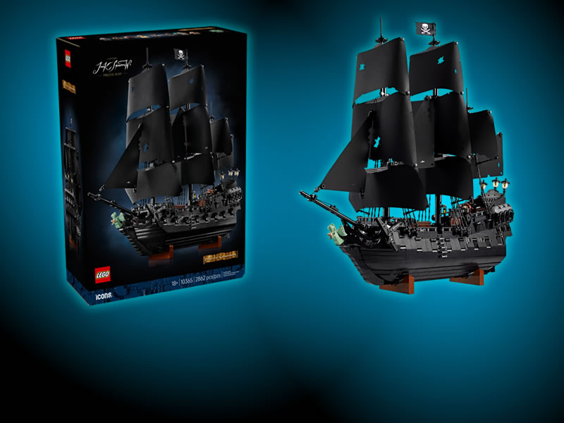 LEGO® ICONS: 10365 Captain Jack Sparrow’s Pirate Ship