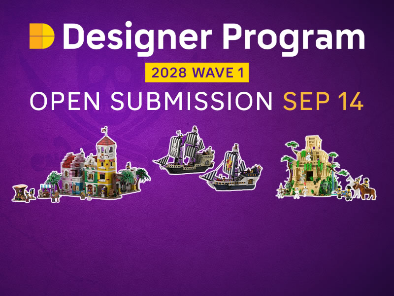 BrickLink Designer Program - 2028 - Wave 1 - Open Submission - Starts