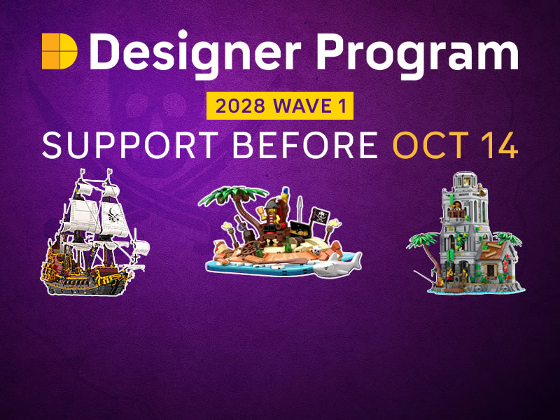 BrickLink Designer Program - 2028 Wave 1 - Finalists Announcement