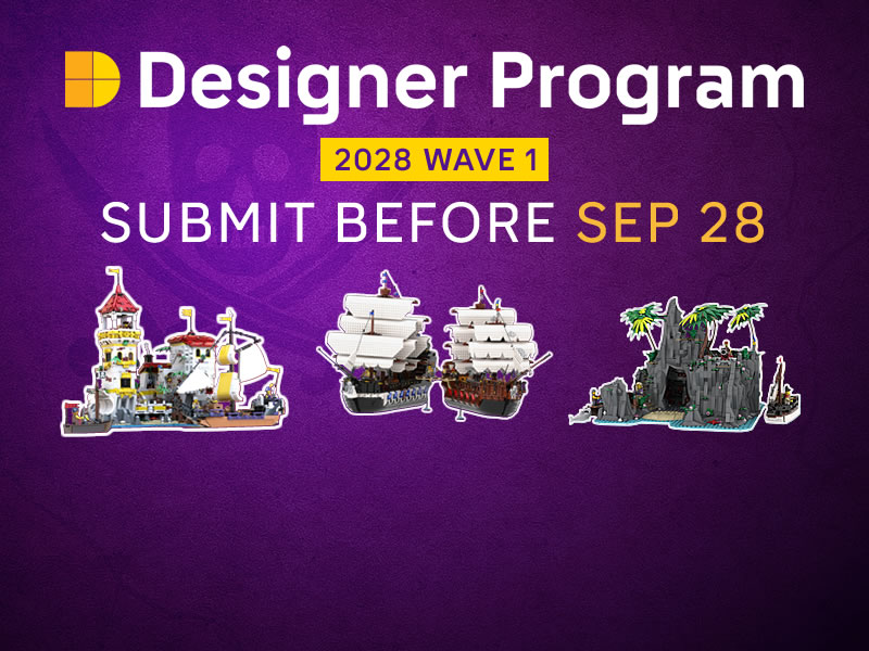 BrickLink Designer Program - 2028 - Wave 1 - Open Submission - Deadline