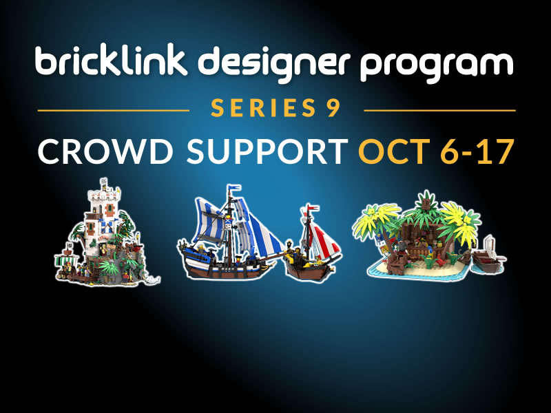 BrickLink Designer Program - Series 9 - Crowd Support