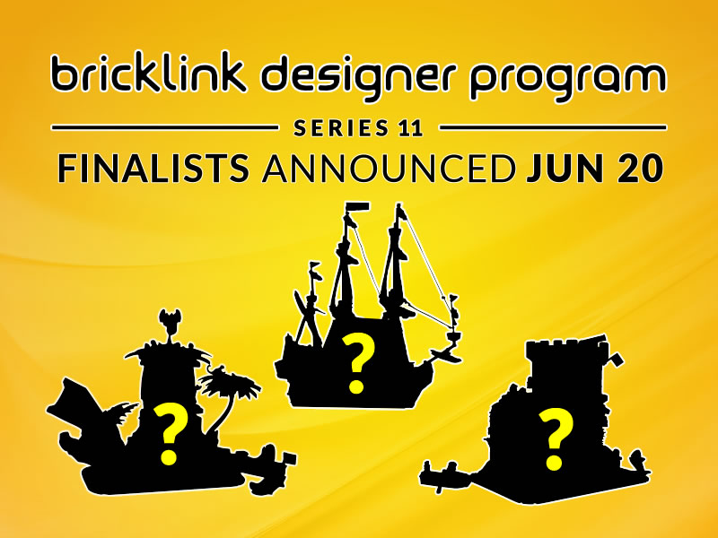 BrickLink Designer Program - Series 11 - Finalists